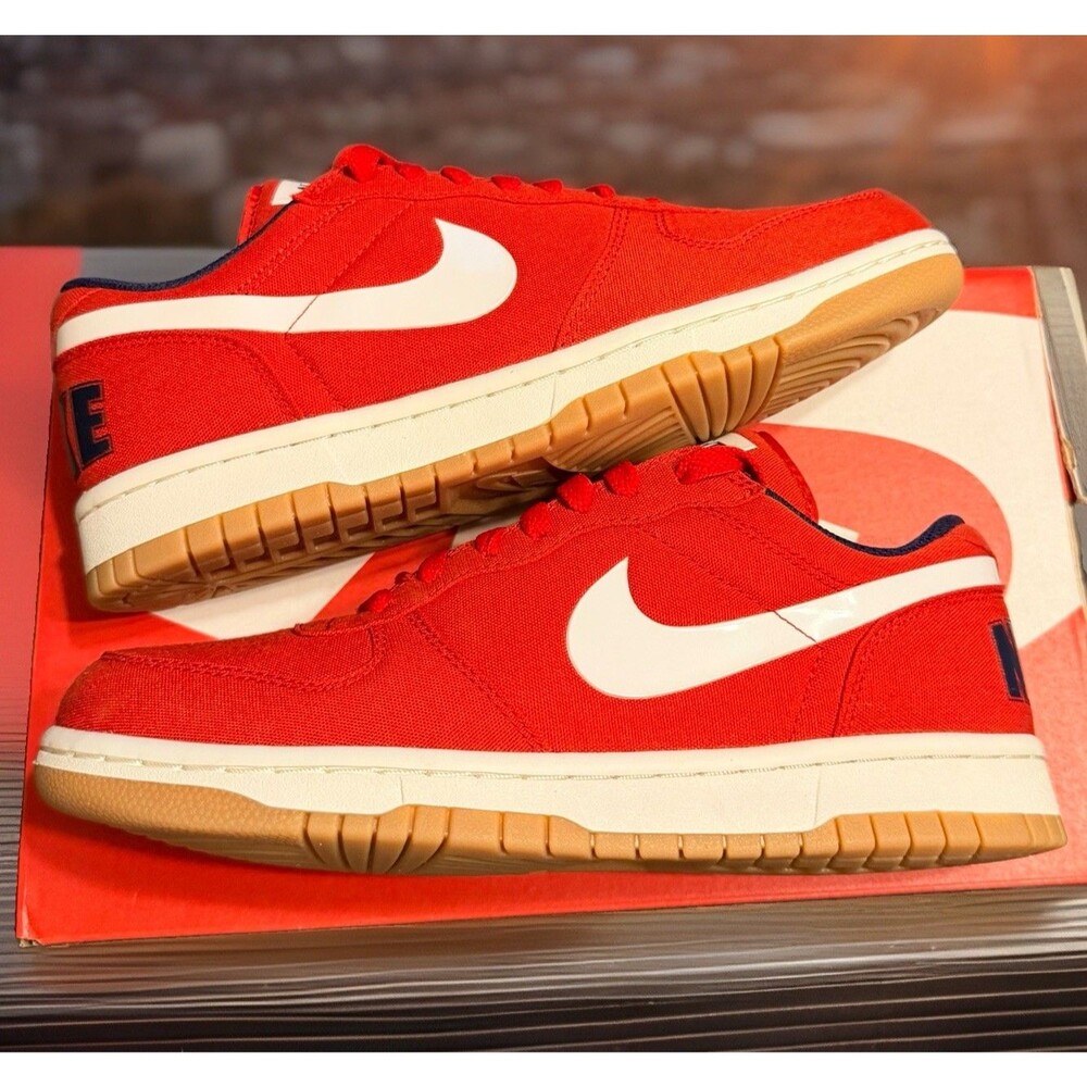 (NEW) Nike Low Lux University Red/Sail 854166 600